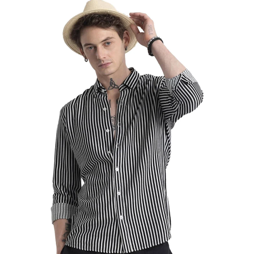 New Project (11) Men's Casual Printed Striped Shirt