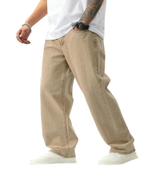 Baggy Fit Cotton Pant for Mens